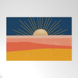 Here comes the Sun Welcome Mat