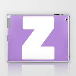 Z (White & Lavender Letter) Laptop Skin