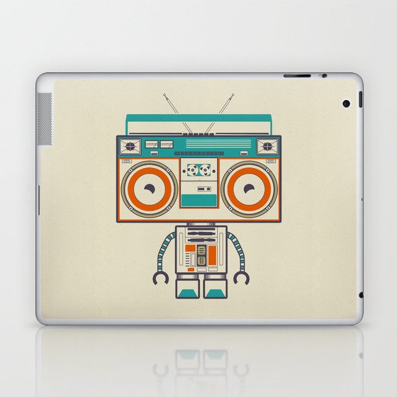 Music robot Laptop & iPad Skin