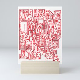Machines Connect - 9 Mini Art Print