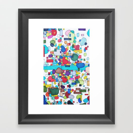 River City Framed Art Print