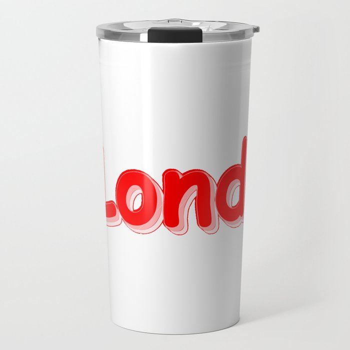 "#London" Cute Design. Buy Now Travel Mug