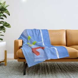 Love Is In The Air Throw Blanket