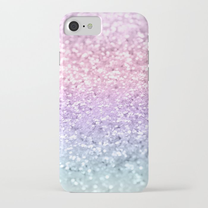 unicorn girls glitter #1 #shiny #pastel #decor #art #society6 iphone case