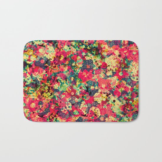 Where The Flowers Cry Bath Mat