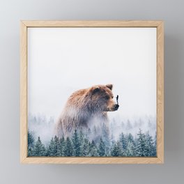 Beyond the Haze Framed Mini Art Print