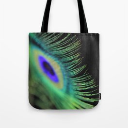 Peacock feather Tote Bag