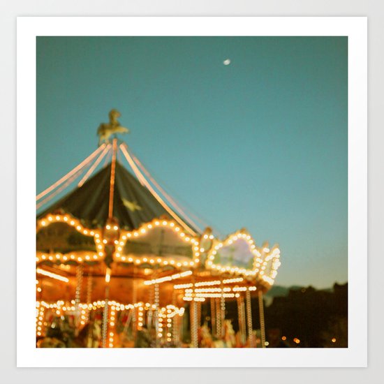 La Lune Art Print