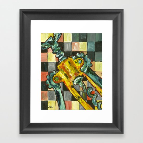 Open Up Framed Art Print