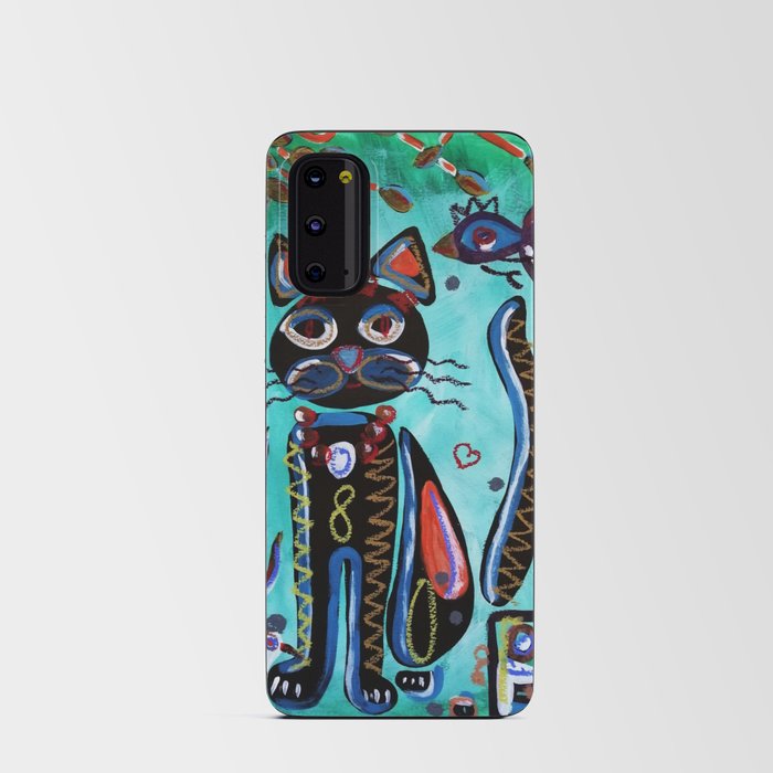 Golden cat Android Card Case