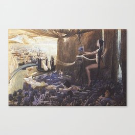 Destiny -  Carlos Schwabe  Canvas Print