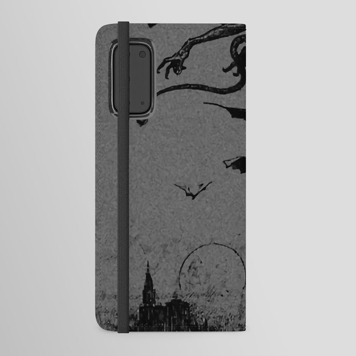 gray devil aesthetic  Android Wallet Case