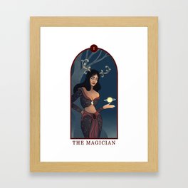 The Magician Framed Art Print