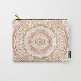BIG LOVE Rose Gold Mandala Carry-All Pouch