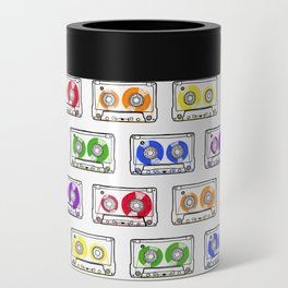 Rainbow Cassette Tapes Can Cooler