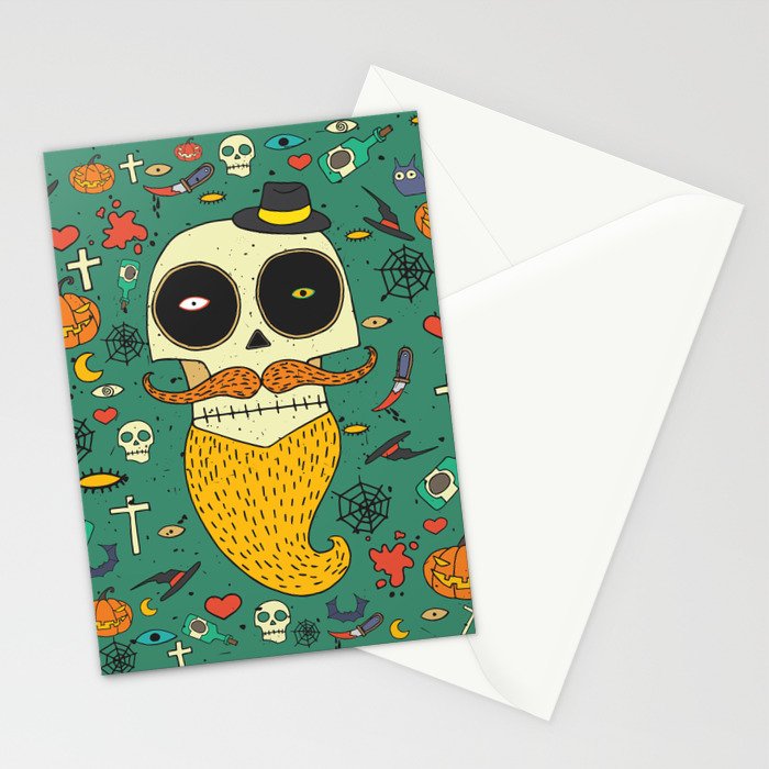 Halloween Stationery Cards Halloween Stationery Cards