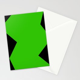 Square Minimalist Geometric Art Stationery Card