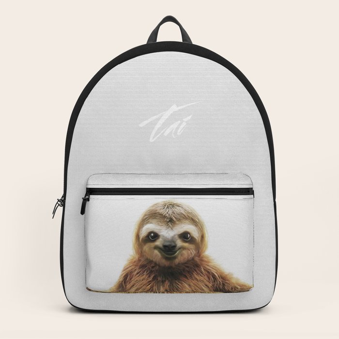 sloth bookbag