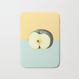 Tropical Fruit. Apple Half Slice Bath Mat