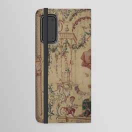 Antique 18th Century 'Saturn' French Tapestry Android Wallet Case