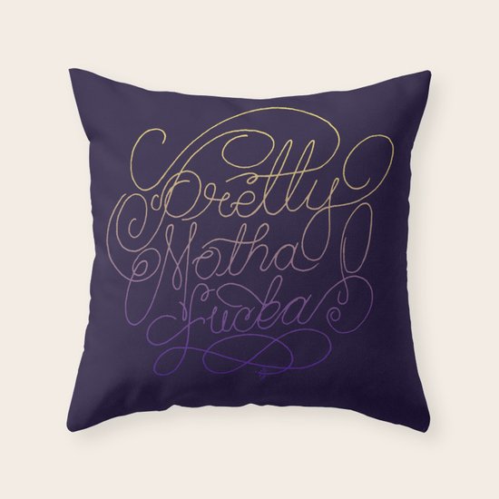 Stay Pretty Throw Pillow