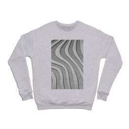 Liquid metal surface, Rough metal surface Crewneck Sweatshirt