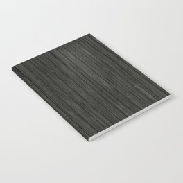 Dark grey wooden surface Notebook