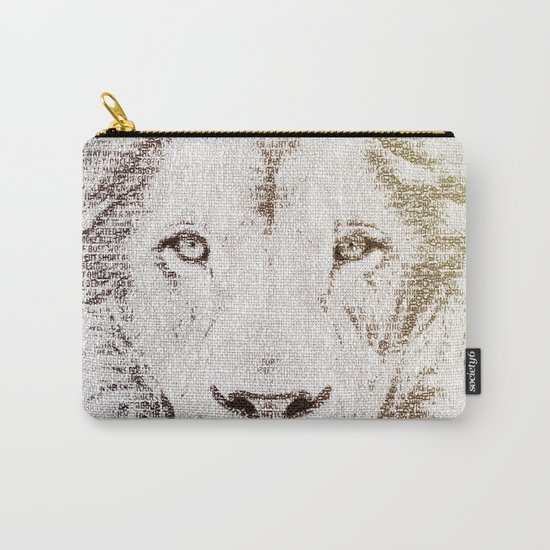 The Intellectual Lion Carry-All Pouch