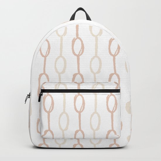 Girly Dot Stripe 2 Backpack