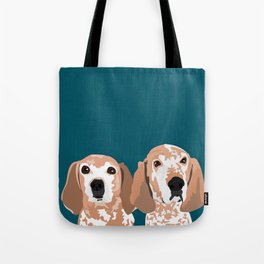 Molly and  Elwood Tote Bag