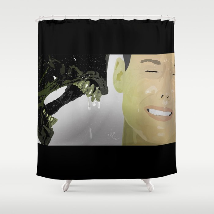 Alien Shower Curtain
