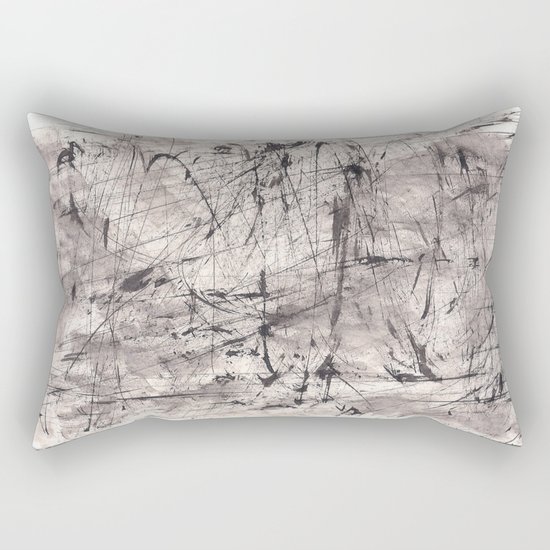 Zen Ink 7 Rectangular Pillow