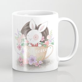 Cute Alsatian bunny in a mug Mug