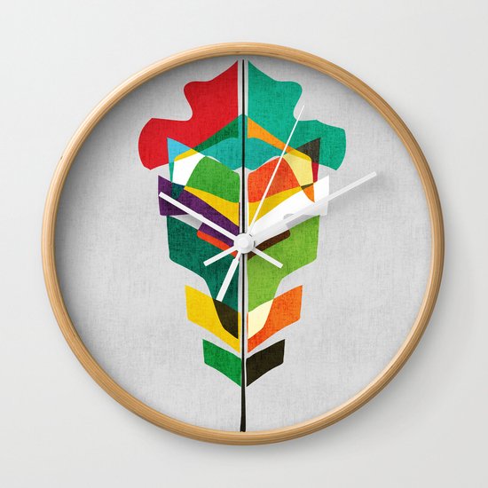 Before the last leaf falls Wall Clock