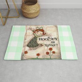 Hooray for Today - by Diane Duda Rug