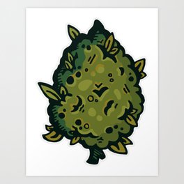 Doodle Kush Art Print