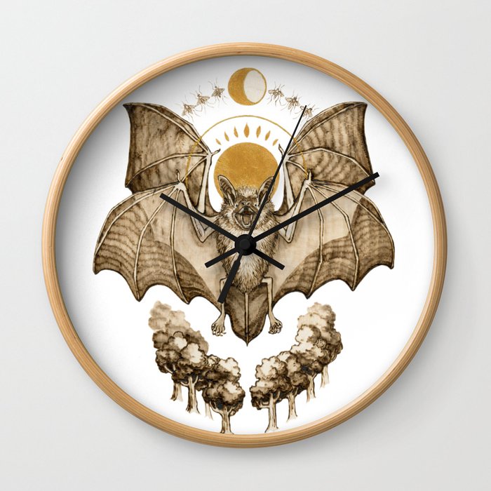 Unsung Saint: Myotis septentrionalis Wall Clock
