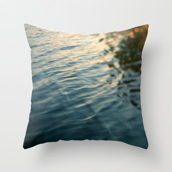 Tiger's Eye Throw Pillow