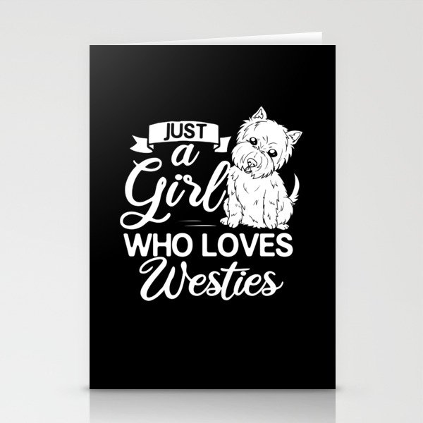 West Highland Terrier Gift Westie Dog Stationery Cards