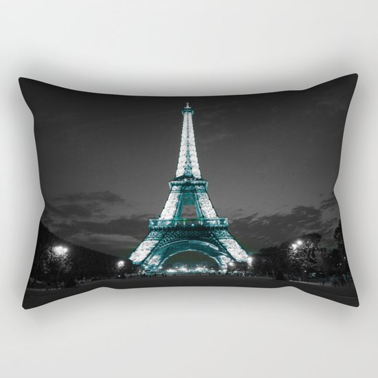 parIS Aqua & Slate Rectangular Pillow