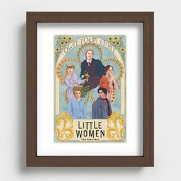 The Marches in Nouveau Recessed Framed Print