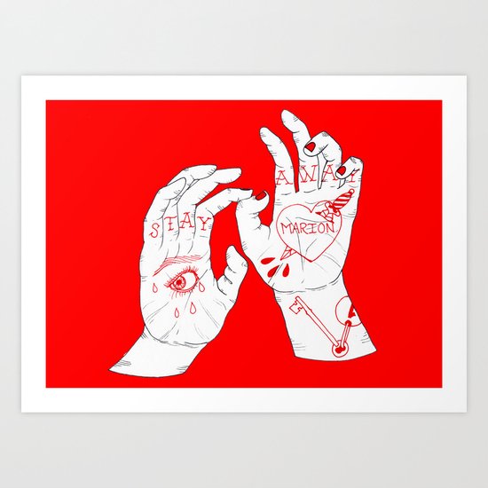 Marion Crane Art Print