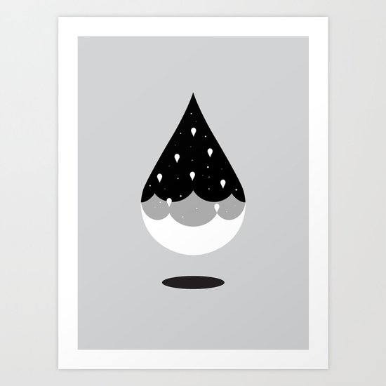 Drip Drip Dirp Art Print