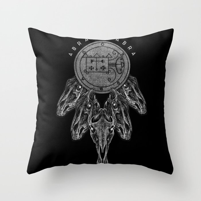 Orobas Prince of Hell Throw Pillow