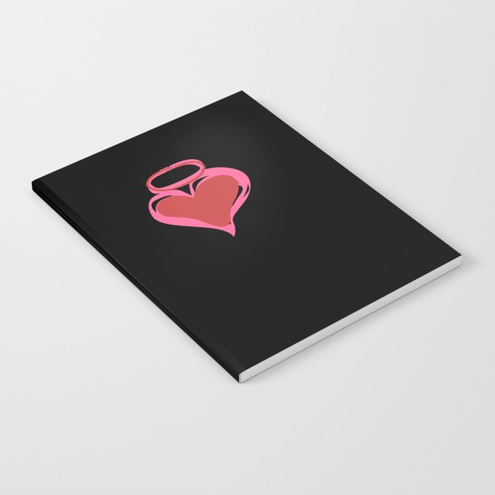 Heart Angel halo Notebook