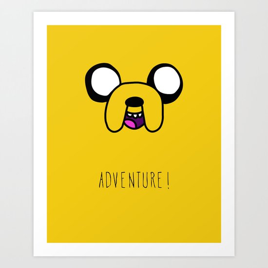 Adventure! Art Print