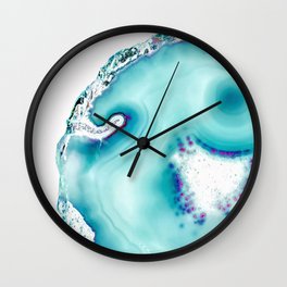 Agate - marine Wall Clock