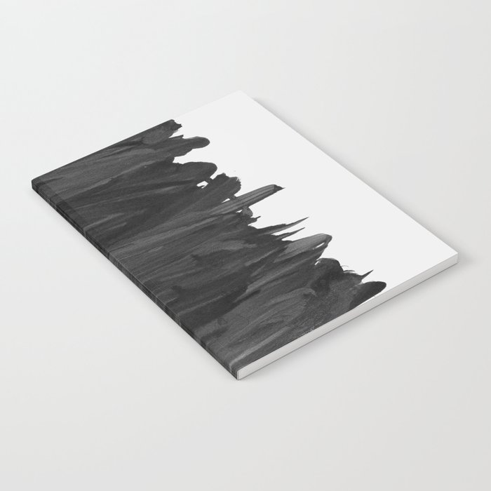 Abstract Minimalism 2 Minimal Ink Decor Art Society6 Notebook By Anitabellajantz