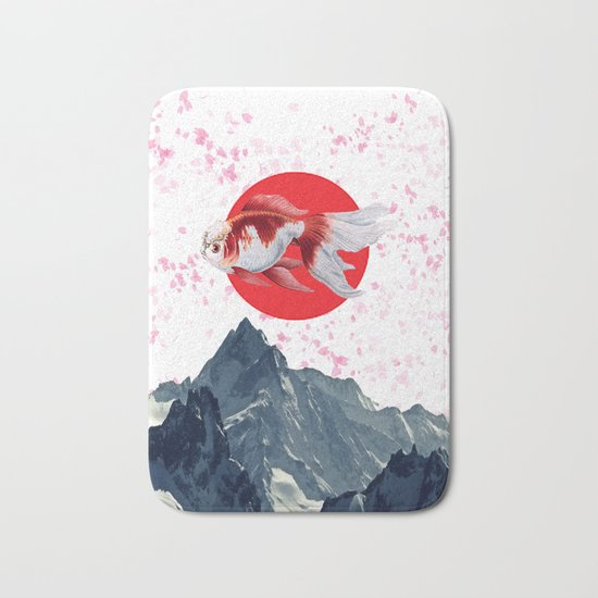 Japanese Fish Bath Mat