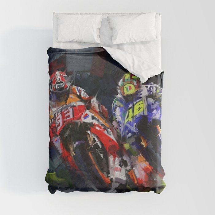 Motogp Champion Duvet Cover